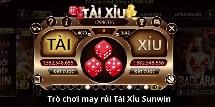 Tài Xỉu Sunwin là sản phẩm giải trí hấp dẫn thú vị 